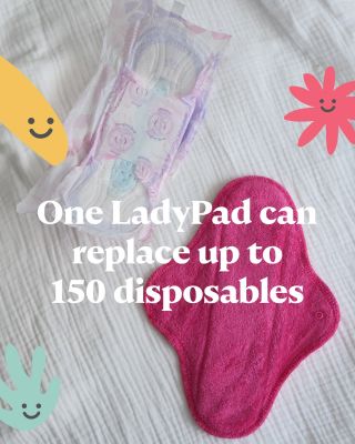 At first glance, two pads – but you’ll feel the difference right away. 🩷 LadyPad is wonderfully soft, breathable, and...
